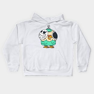 masked bird Kids Hoodie